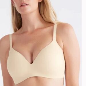 Knix Wingwoman Contour Bra Sz 8 in Dune